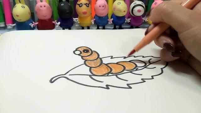 蚕的简笔画图片大全 蚕的简笔画图片大全涂色