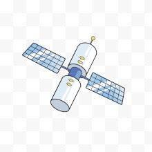 卫星简笔画 卫星简笔画彩色