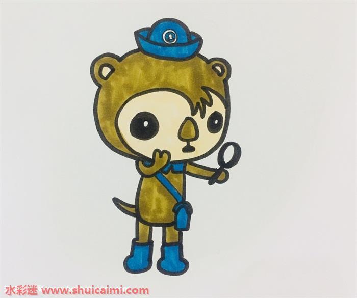 谢灵通怎么画 谢灵通简笔画简单