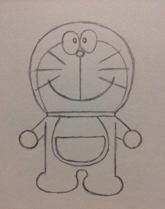 多拉a梦图片简笔画新 多拉a梦绘画图
