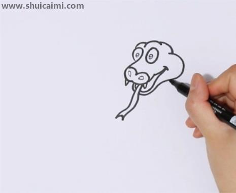 蛇简笔画怎么画 蛇简笔画好看