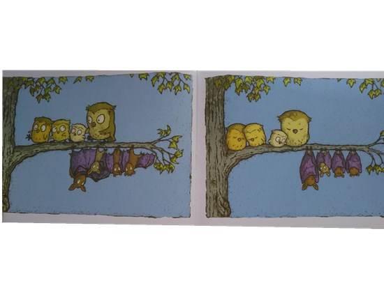 猫头鹰和老鼠简笔画 猫头鹰和老鼠简笔画图片大全