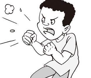 生气的表情简笔画 生气的表情简笔画图片