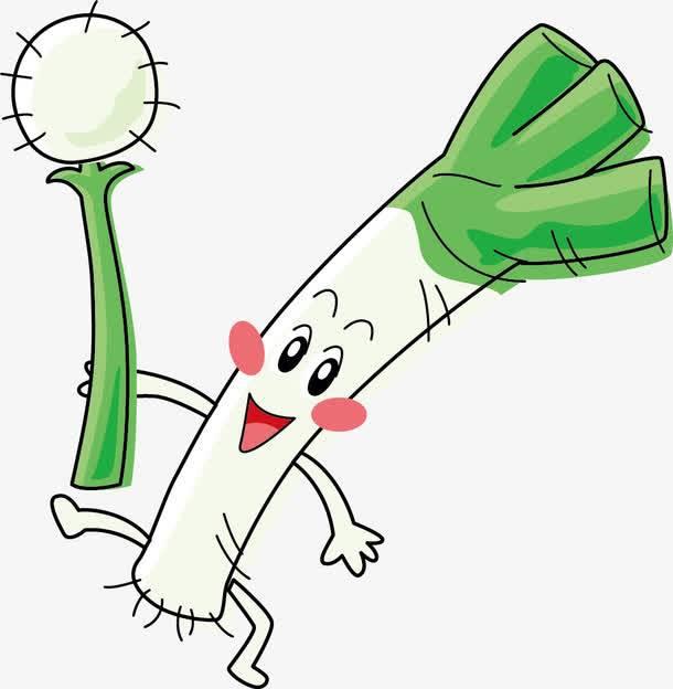 大葱简笔画 大葱简笔画图片带颜色