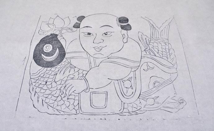 年画图片大全简笔画 年画图片大全简笔画年年有余