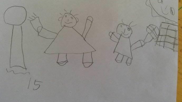 大班简笔画 大班简笔画图片涂色