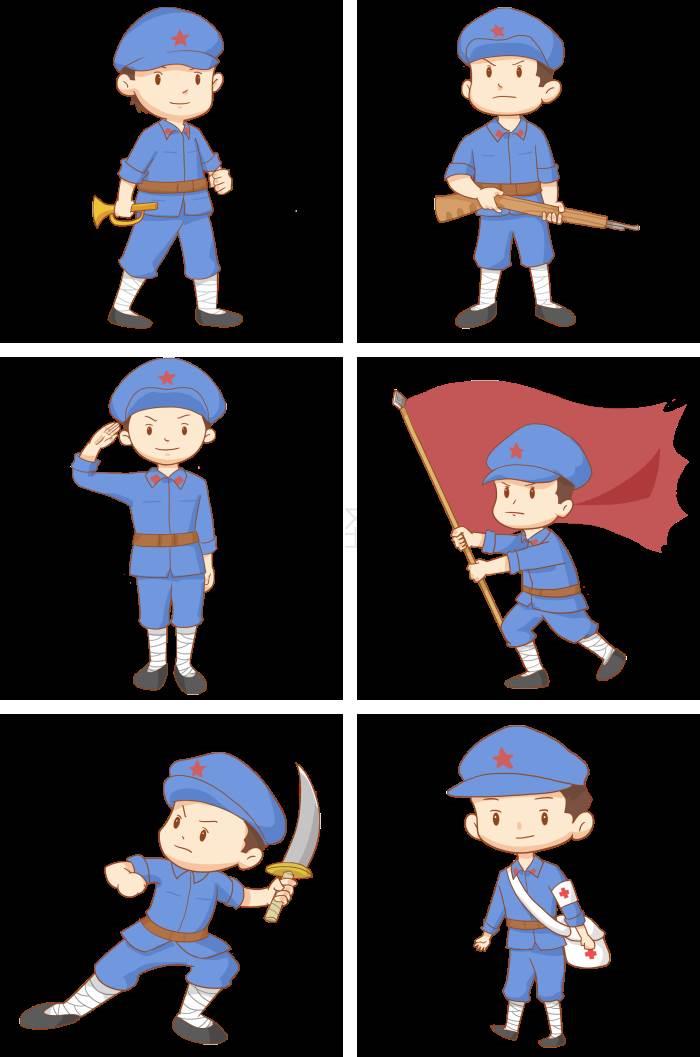 红色革命简笔画 红色革命简笔画图片