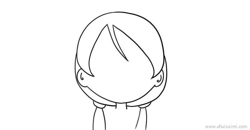 哭脸儿童画怎么画 哭脸简笔画简单又好看