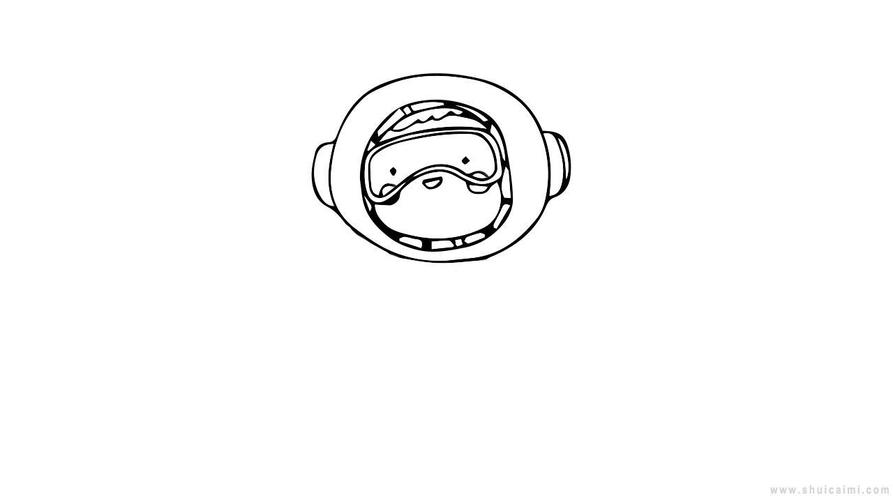 潜水员简笔画怎么画 潜水员简笔画好看