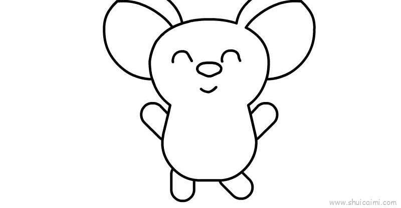 老鼠教程儿童画怎么画 老鼠教程简笔画画法