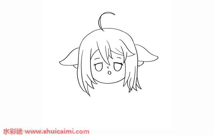 涂山红红怎么画 涂山红红简笔画简单易画