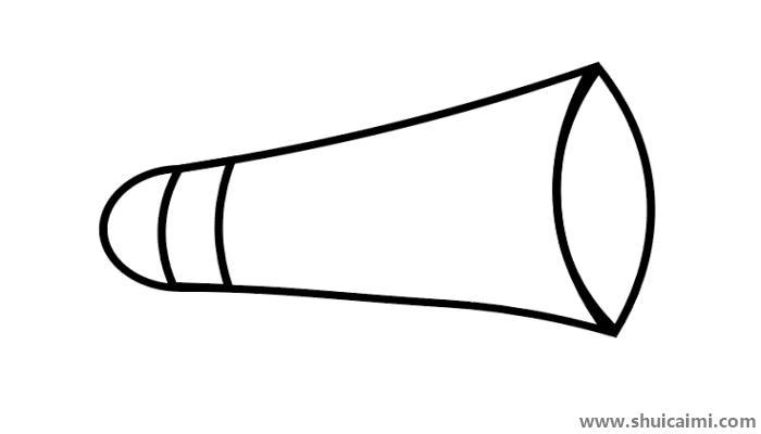喇叭简笔画怎么画 喇叭简笔画画法