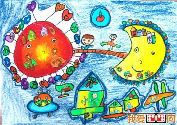 儿童画月亮月亮欣赏简笔画怎么画 儿童画月亮月亮欣赏简笔画顺序