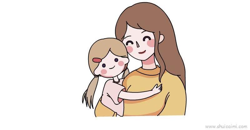 母亲节教程儿童画怎么画 母亲节教程简笔画简单又好看