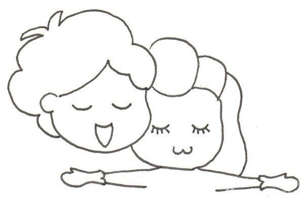 新郎和新娘简笔画怎么画 新郎和新娘简笔画好看