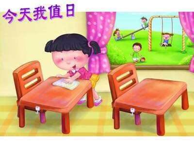 值日生简笔画 值日生简笔画图片