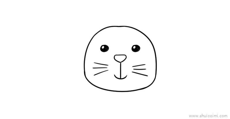 动物头儿童画怎么画 动物头简笔画好看
