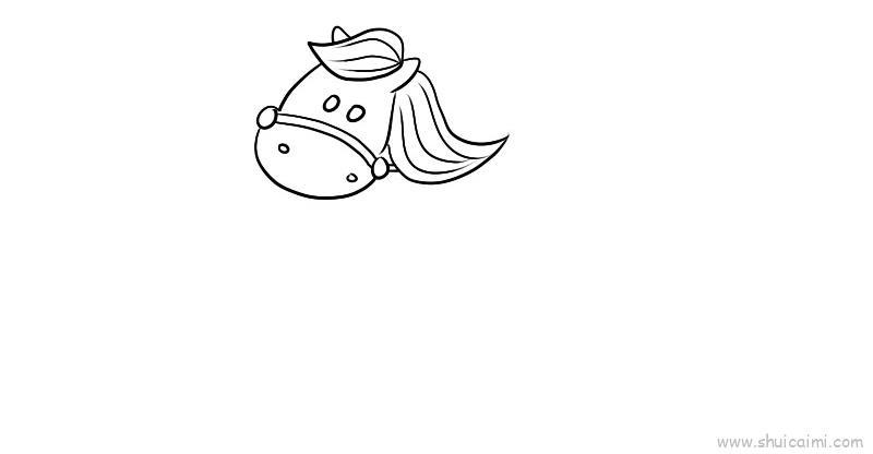 儿童木马儿童画怎么画 儿童木马简笔画图片