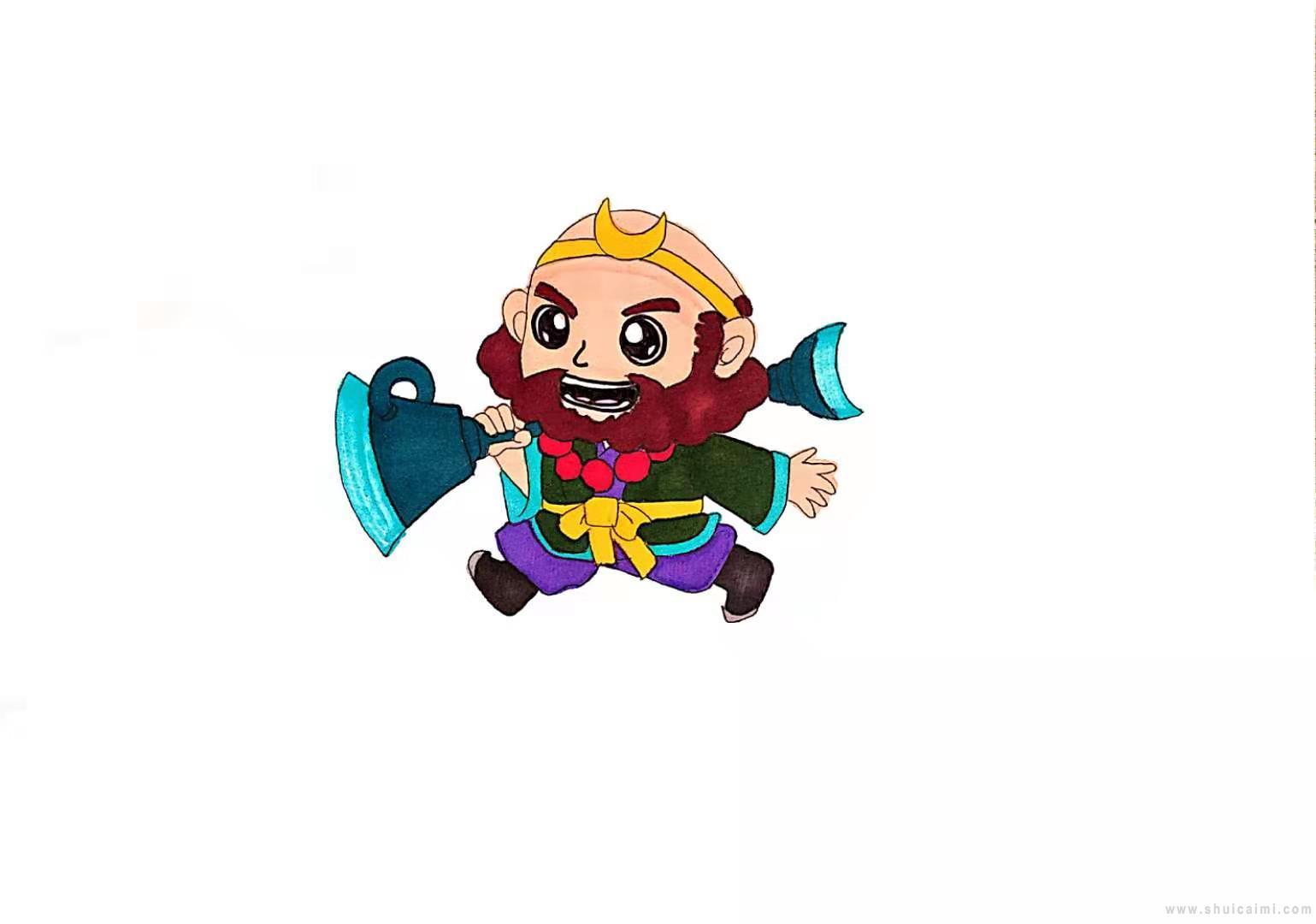 沙和尚简笔画怎么画 沙和尚简笔画好看