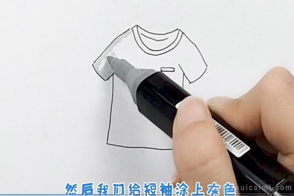 衣服简笔画怎么画 衣服简笔画顺序