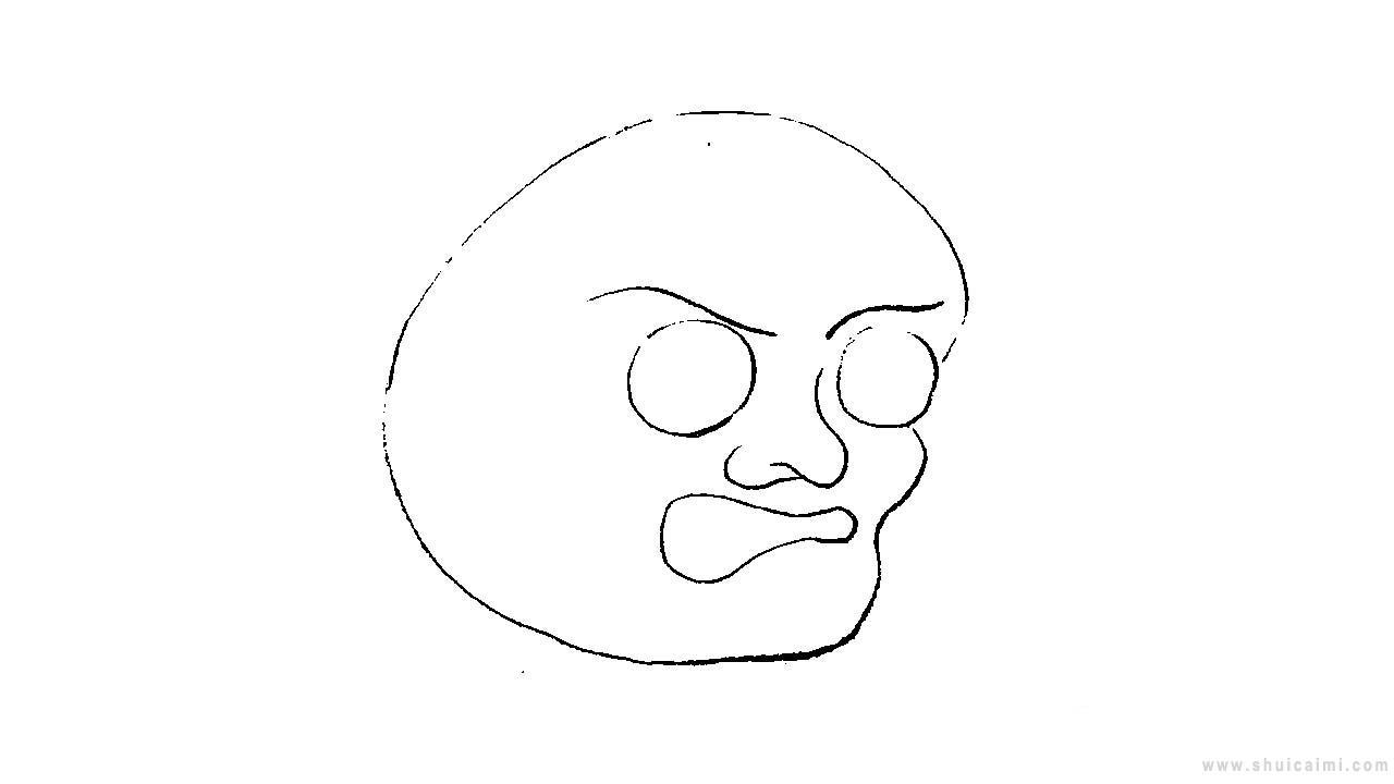 新型冠状病毒简笔画怎么画 新型冠状病毒简笔画步骤