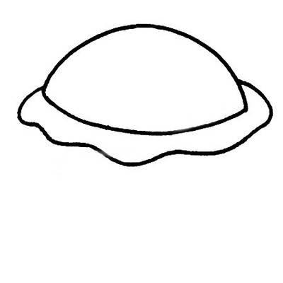 汉堡的简笔画图片大全 汉堡的简笔画简单又漂亮