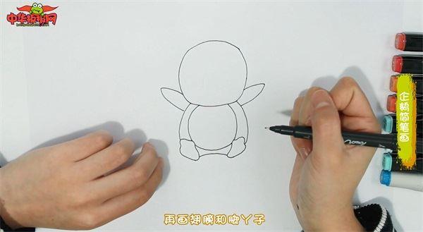 企鹅怎么画 企鹅简笔画漂亮卡通