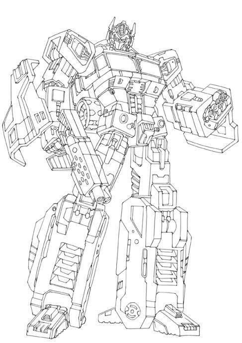 擎天柱简笔画 擎天柱简笔画怎么画