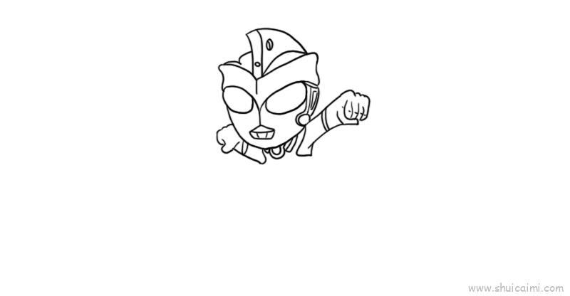维克特利奥特曼儿童画怎么画 维克特利奥特曼简笔画好看