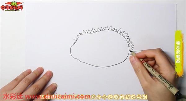 榴莲怎么画 榴莲简笔画画法