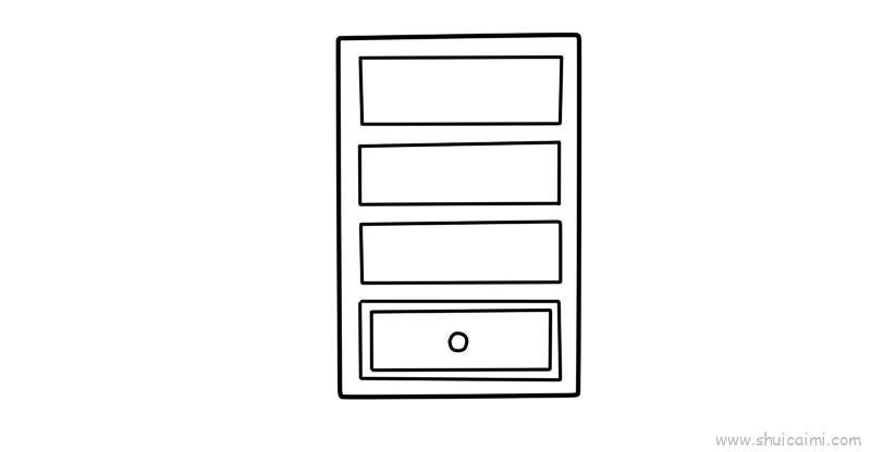 书架儿童画怎么画 书架简笔画简单又好看