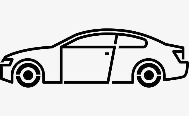 小轿车简笔画 小轿车简笔画彩色