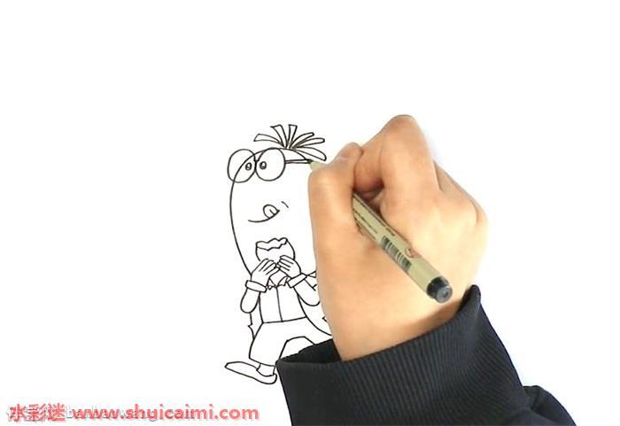 胡萝卜先生怎么画 胡萝卜先生简笔画简单又漂亮