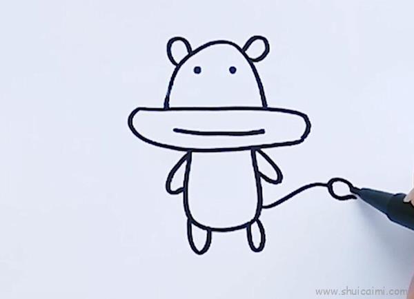 牛儿童画怎么画 牛简笔画图片大全