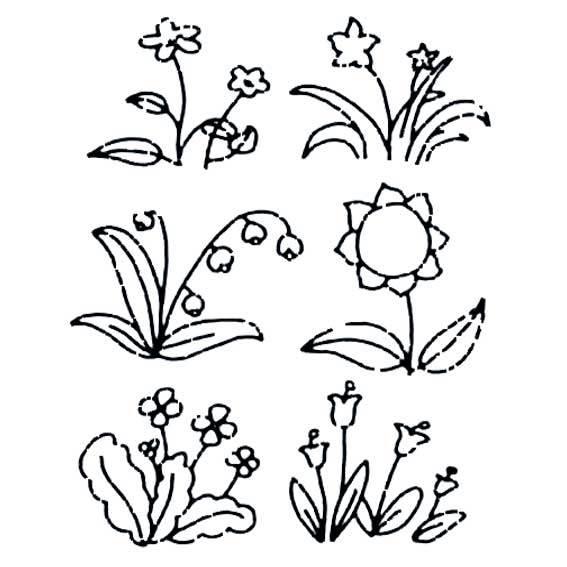 植物简笔画图片大全 植物简笔画图片大全带颜色