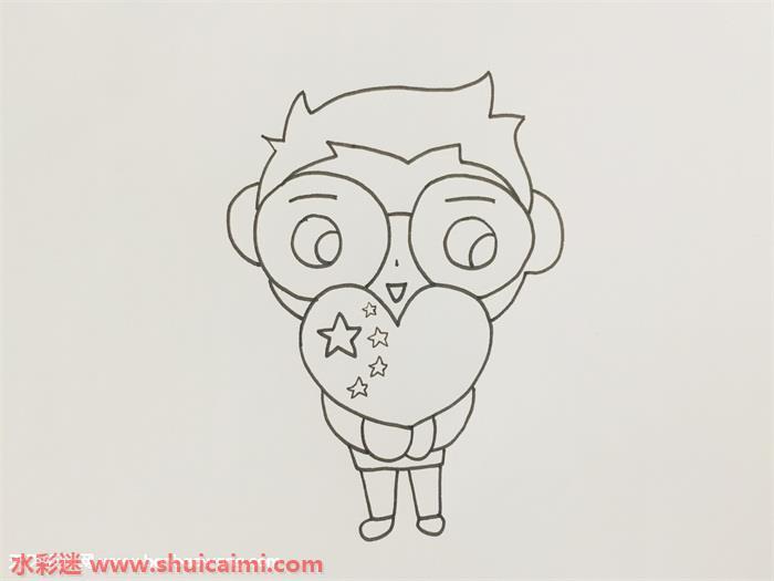 我爱我的祖国怎么画 我爱我的祖国简笔画简单彩色