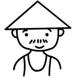 农民简笔画 农民简笔画耕地
