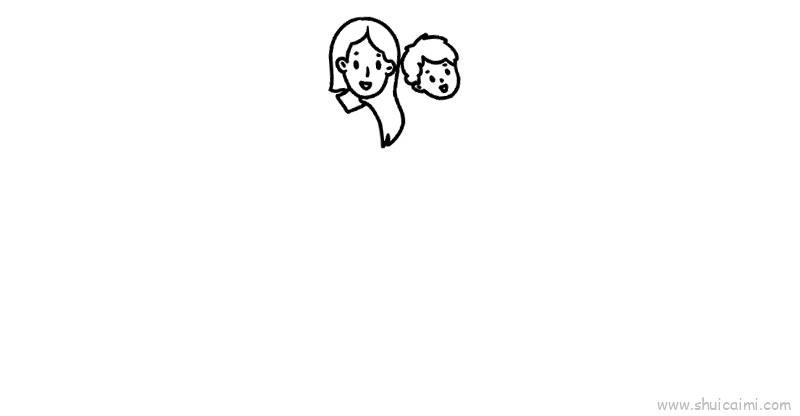 母亲节妈妈儿童画怎么画 母亲节妈妈简笔画好看