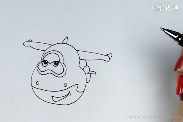 超级飞侠简笔画怎么画 超级飞侠简笔画好看