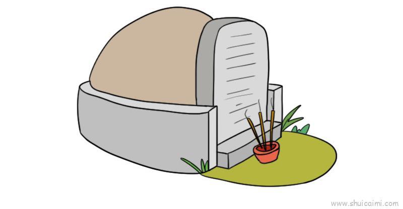 清明儿童画怎么画 清明简笔画顺序