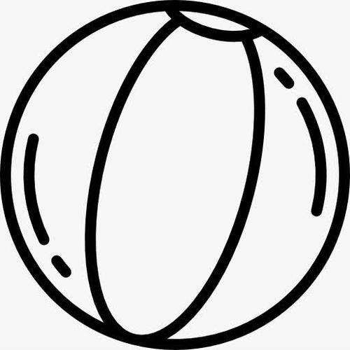 皮球简笔画 皮球简笔画简单又漂亮
