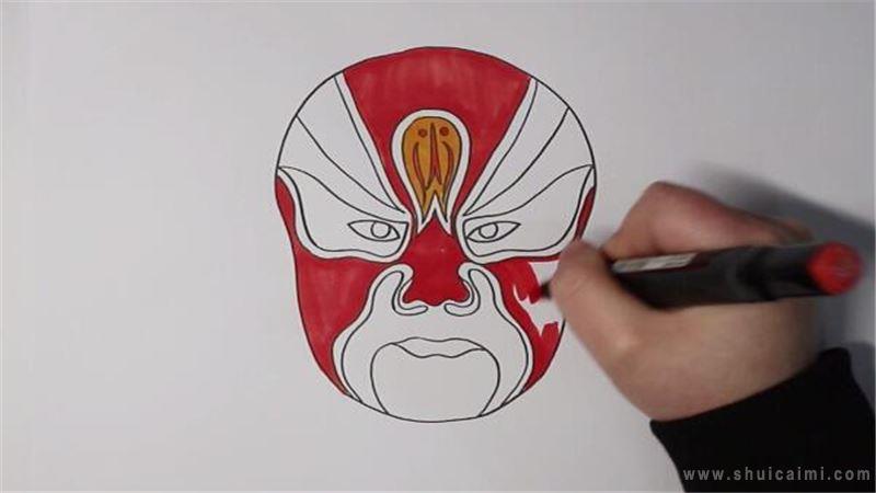 脸谱简笔画怎么画 脸谱简笔画画法
