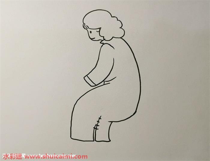 我的好妈妈怎么画 我的好妈妈简笔画步骤