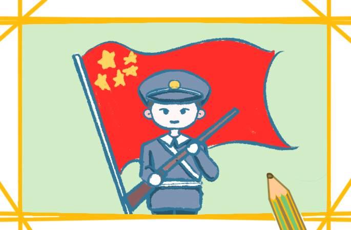 国庆简笔画图片大全 国庆简笔画图片大全模板