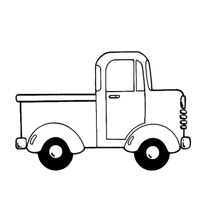 简笔画汽车的画法 简笔画汽车的画法简单