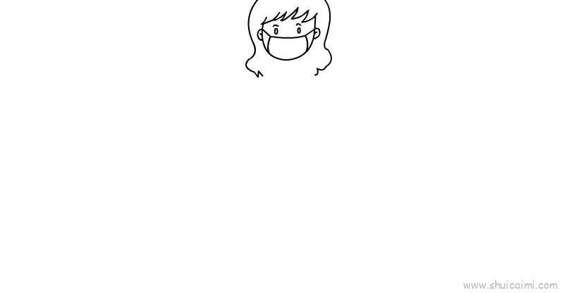 护士教程儿童画怎么画 护士教程简笔画顺序