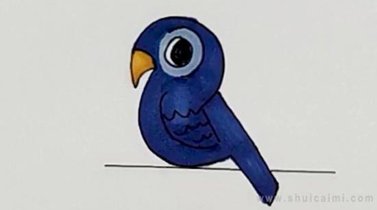 鸟简笔画怎么画 鸟简笔画图片