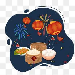 春节食物简笔画 春节食物简笔画图片大全