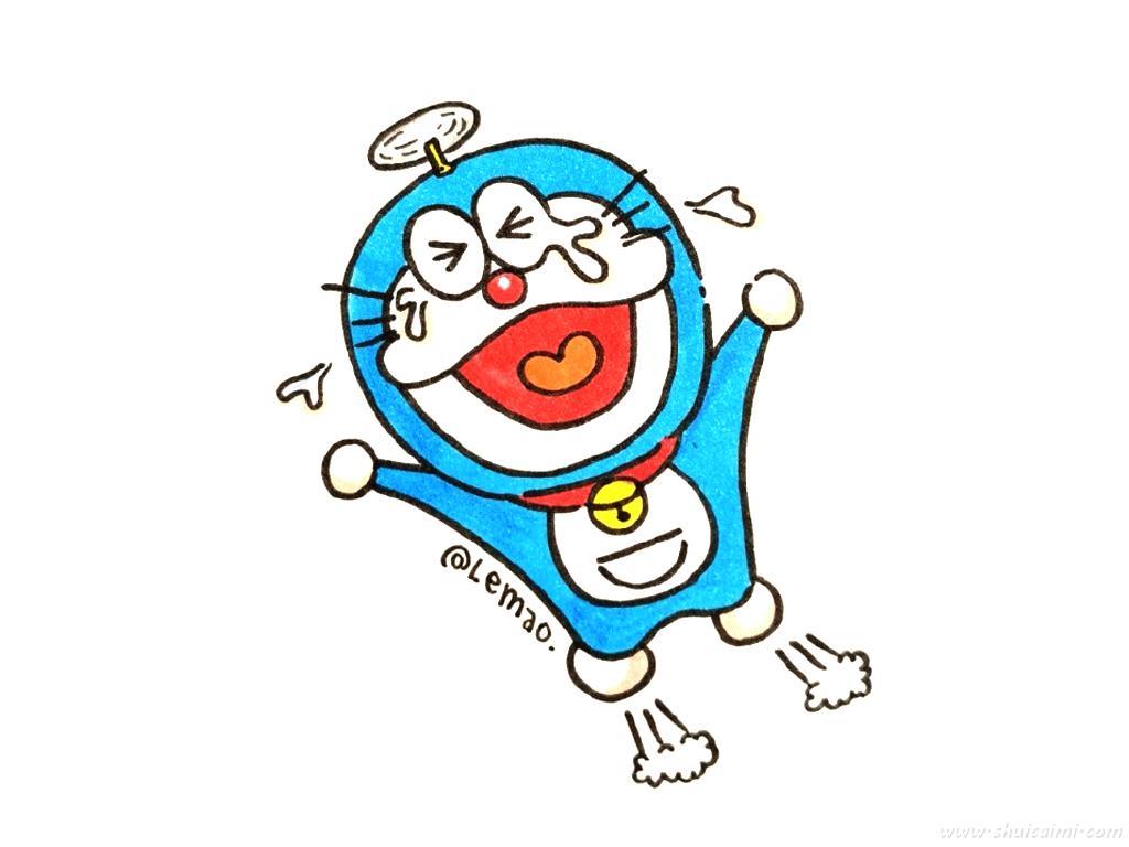 哆啦A梦怎么画 哆啦A梦简笔画画法