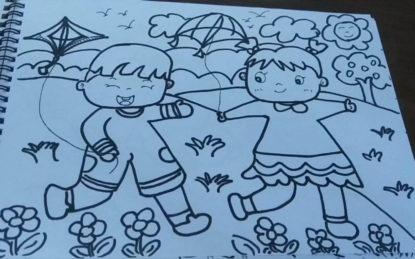 学生简笔画图片大全 学生简笔画图片大全大图可爱